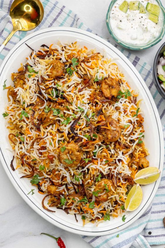 Prawns Biryani pack